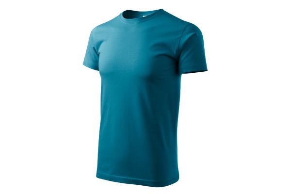 Tričko unisex Heavy New 137 tmavý tyrkys obrázek 1