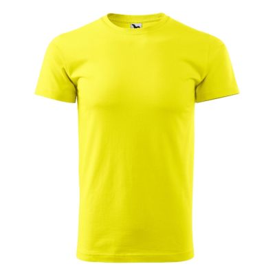 Tričko unisex Heavy New 137 citronová obrázek 1500