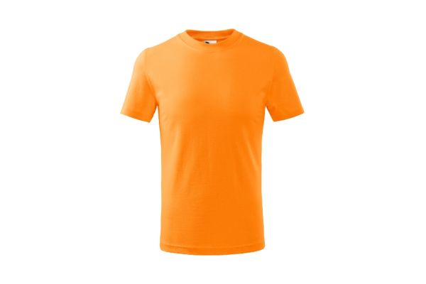 Tričko dětské Basic 138 tangerine orange obrázek 2
