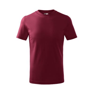 Tričko dětské Basic 138 garnet obrázek 10395
