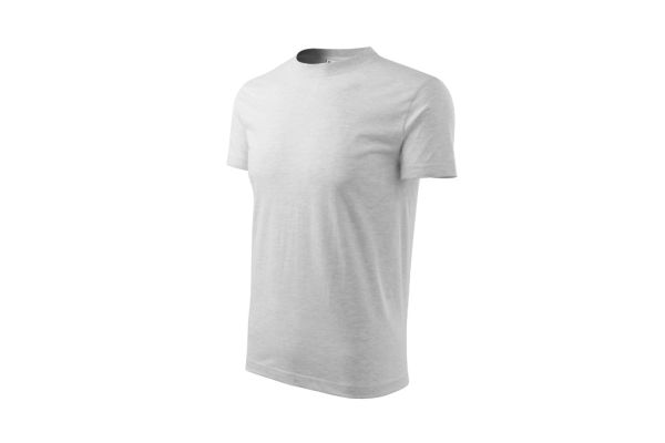Tričko dětské Basic 138 světle šedý melír obrázek 1
